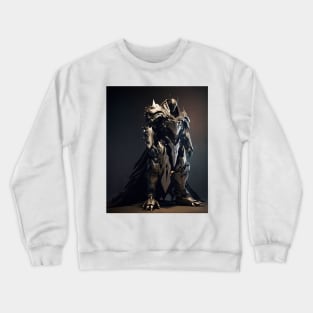 Sci-fi Warrior poster Crewneck Sweatshirt